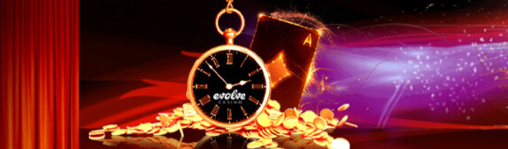 image : limite de temps des bonus Evolve Casino