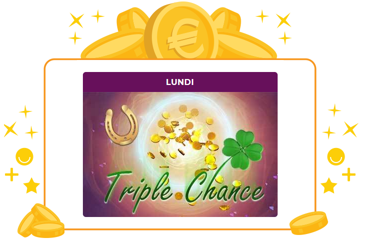 Image : Triple chance du lundi chez magical Spin 