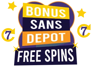 Iimage : Bonus sans dépôt free spins