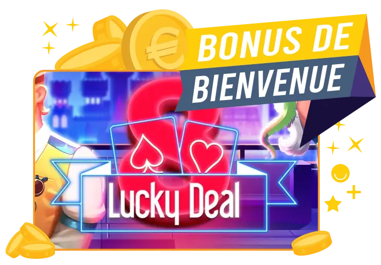 bonus de Bienvenue chez lucky8 Image : Bonus de bienvenue Lucky8