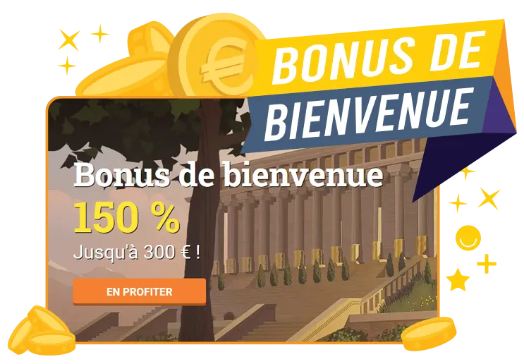 image : Bonus de bienvenu de Cresus casino