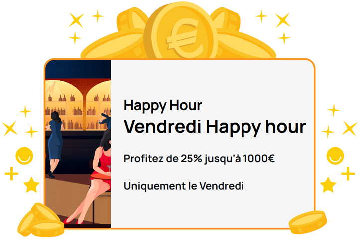 Image : Happy hour de Millionz Casino