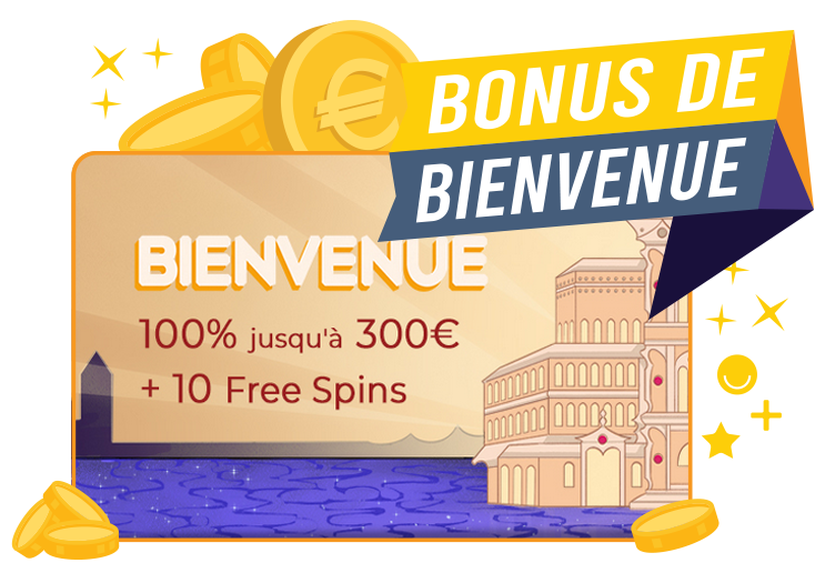 image : bonus de bienvenue de Arlequin casino