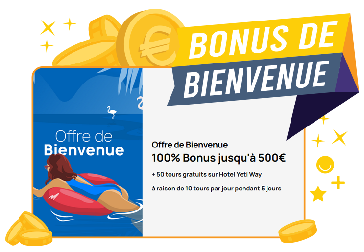 Image : Bonus de bienvenue Millionz